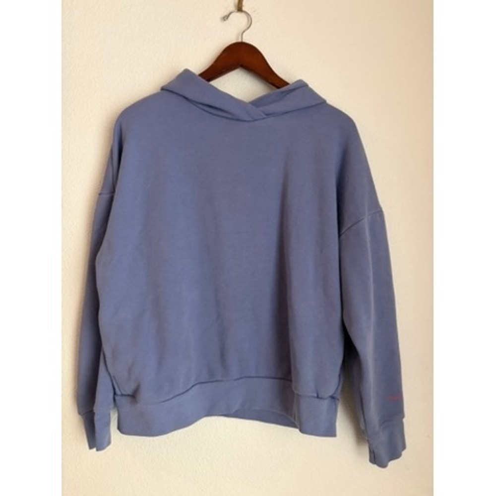 Fabletics Womens Purple Fleece Lined Pullover Hoodie Sweatshirt Size S